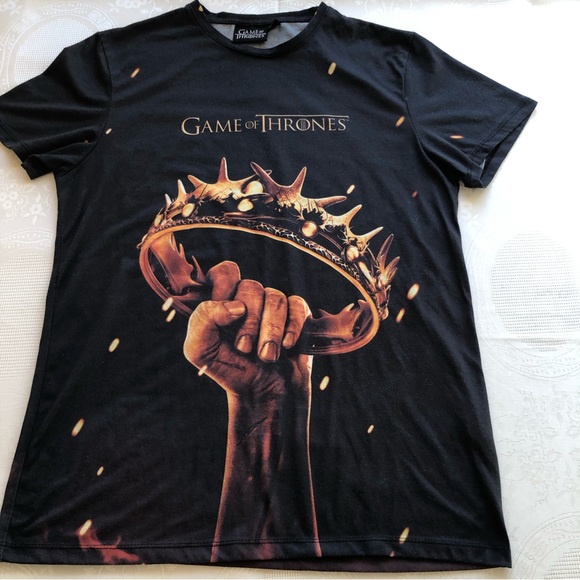 Game Of Thrones Women’s Size M Black T-Shirt HBO Official Licensed Graphic Tee - Picture 11 of 16